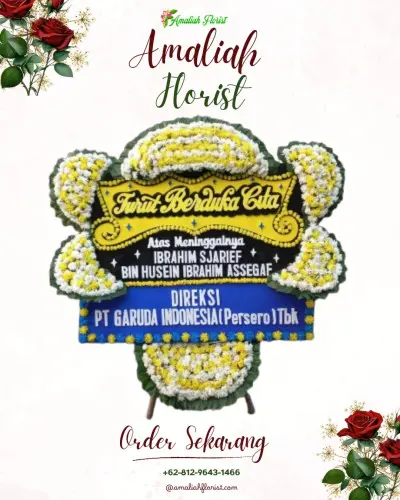 Papan Bunga Duka di Dahadano Gawu-gawu