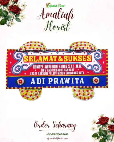 Karangan Bunga Ucapan Selamat di Dahadano Gawu-gawu